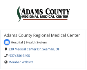 Adams County Regional Medical Center Info