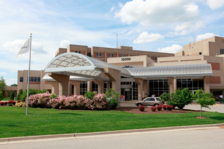 View of TriHealth Hospital